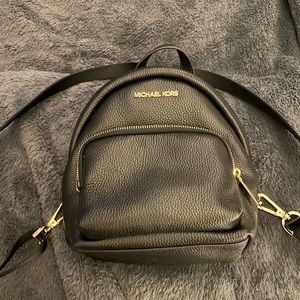 Black Mini Michael Kors Bookbag!